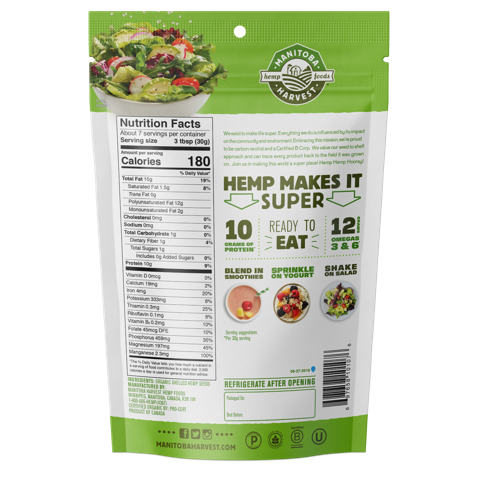OG2 MANITOBA HEMP HEARTS ( 1 X 7 OZ )-1