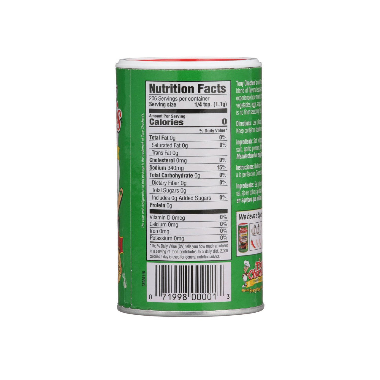T.C. CREOLE SEASN ORIG ( 6 X 8 OZ )-4