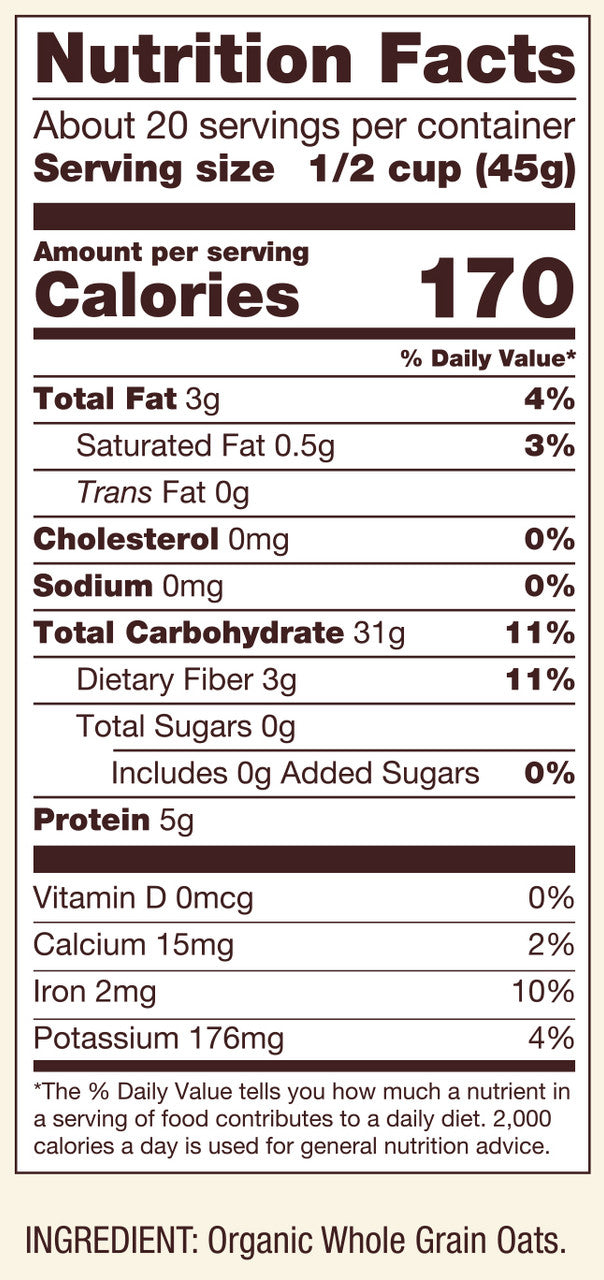 OG2 BOBS QKCOOK RLD OATS ( 4 X 32 OZ )-4