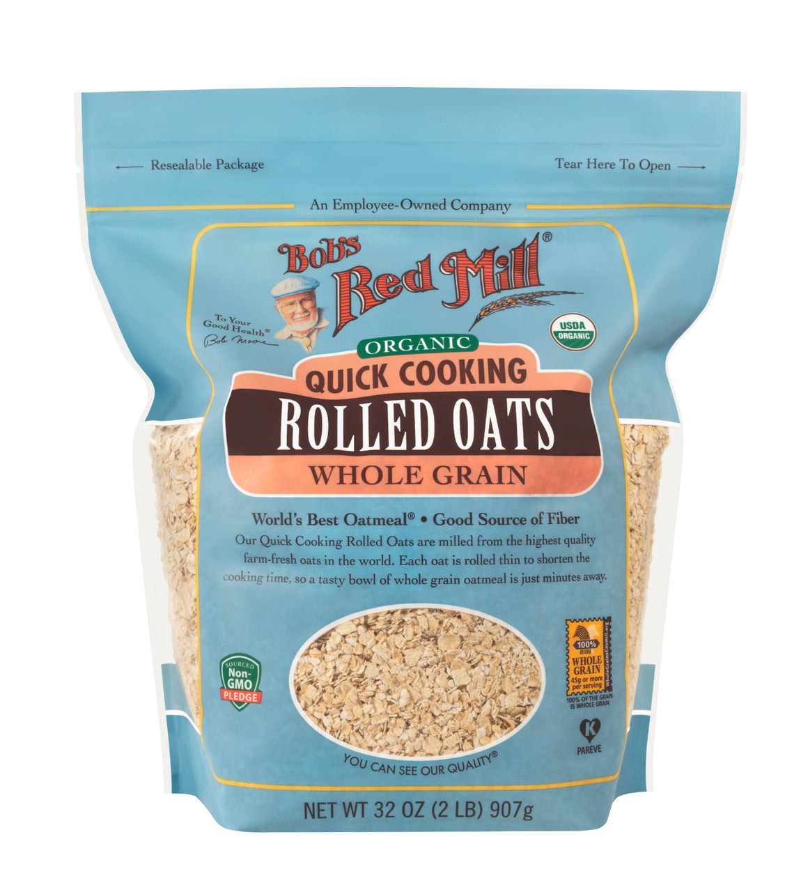 OG2 BOBS QKCOOK RLD OATS ( 4 X 32 OZ )-0